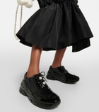 Simone Rocha - Low Trek leather Derby shoes