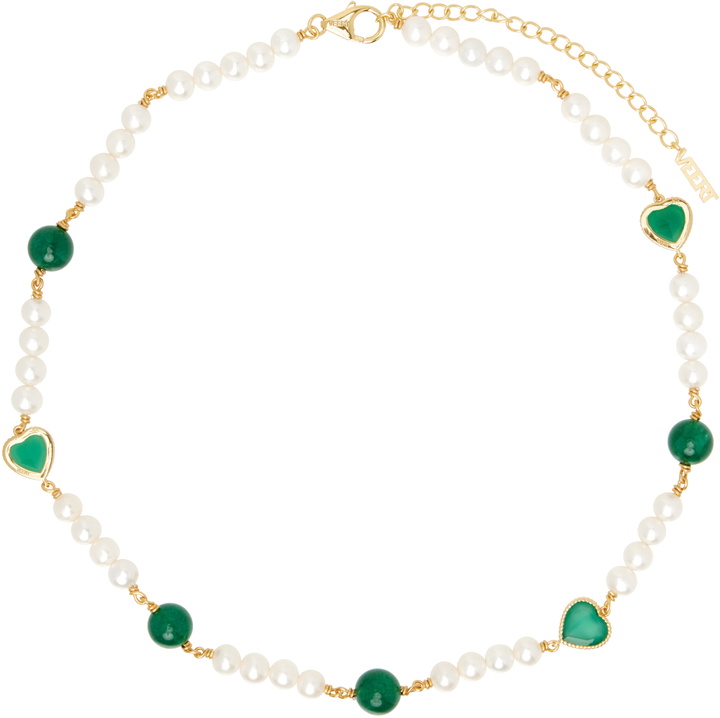 Photo: VEERT Onyx Freshwater Pearl Necklace