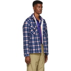 Noon Goons Blue Plaid Compa Shirt