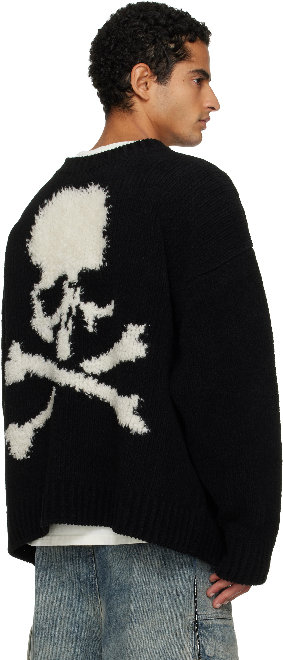 mastermind JAPAN Black Cashmere Sweater