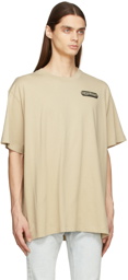 Off-White Taupe Warrior Over T-Shirt