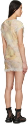 Collina Strada Multicolor Waterlily Minidress