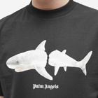 Palm Angels Men's Shark T-Shirt in Black/White