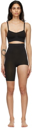 SKIMS Black Seamless Sculpt Solution Shorts