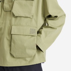 Maison Kitsuné Men's Hooded Popover Jacket in Turf Green