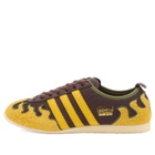 Adidas x Brain Dead Japan Lo Sneaker in Shadow Brown/Hazy Yellow/Off White