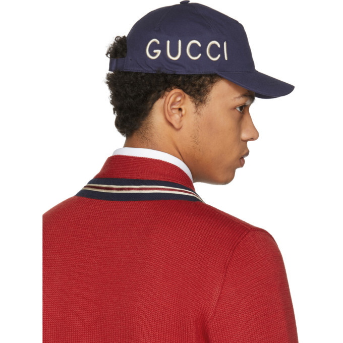 Gucci Navy Loved Cap