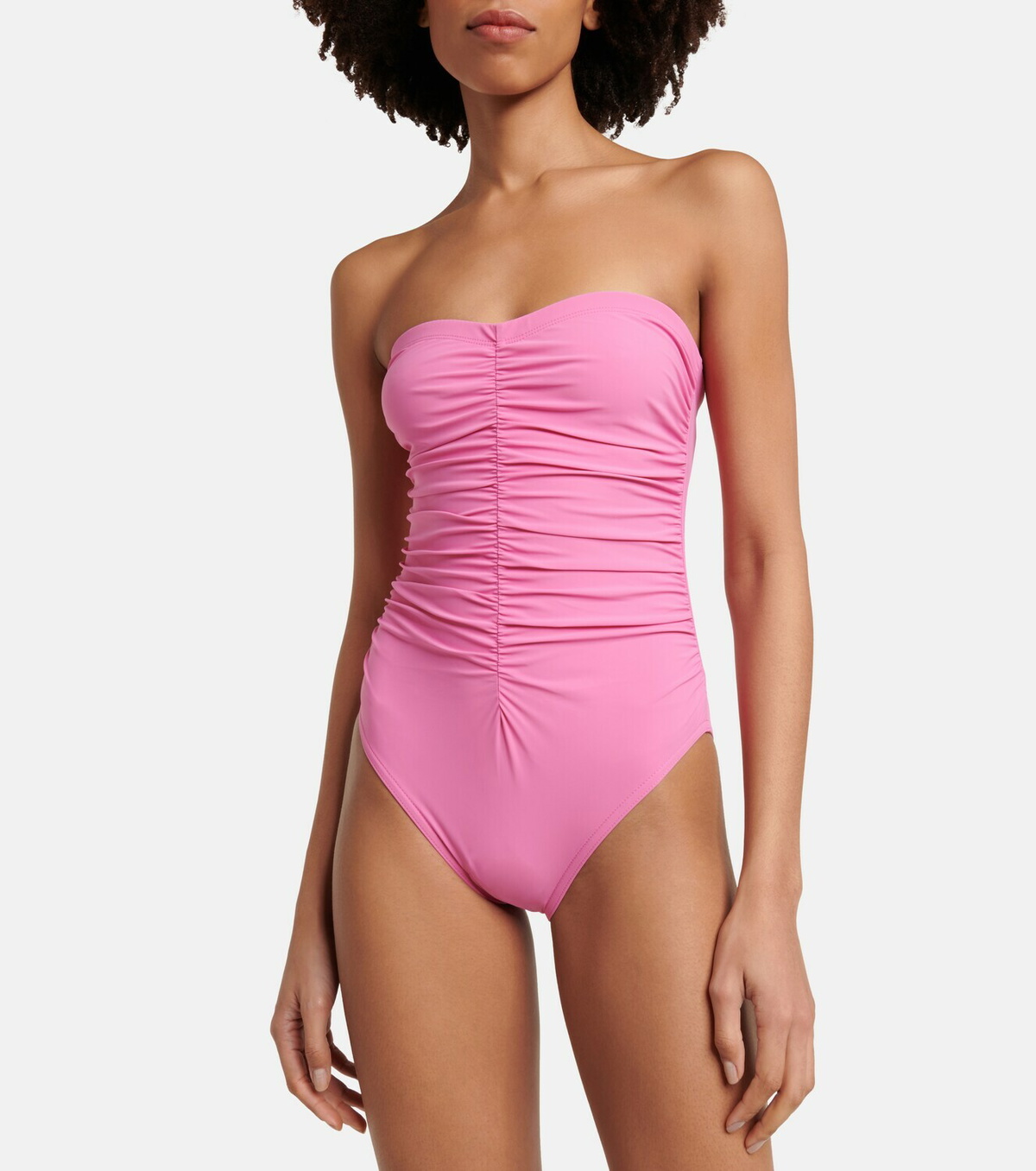 Basic bandeau top in pink - Karla Colletto