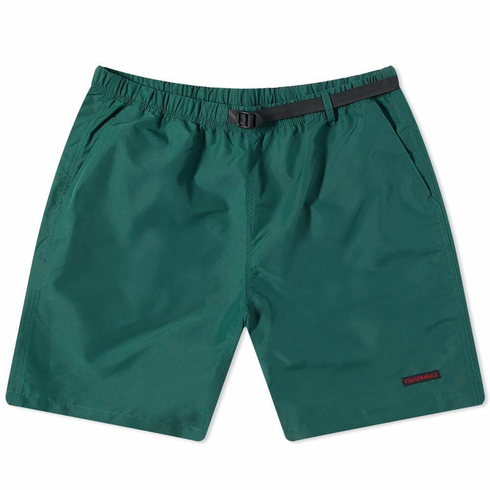 Photo: Gramicci Men's Shell Packable Short in Forest Green