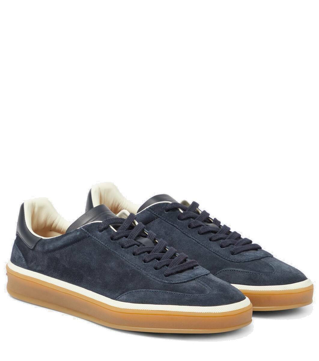 Loro Piana Tennis Walk suede sneakers Loro Piana