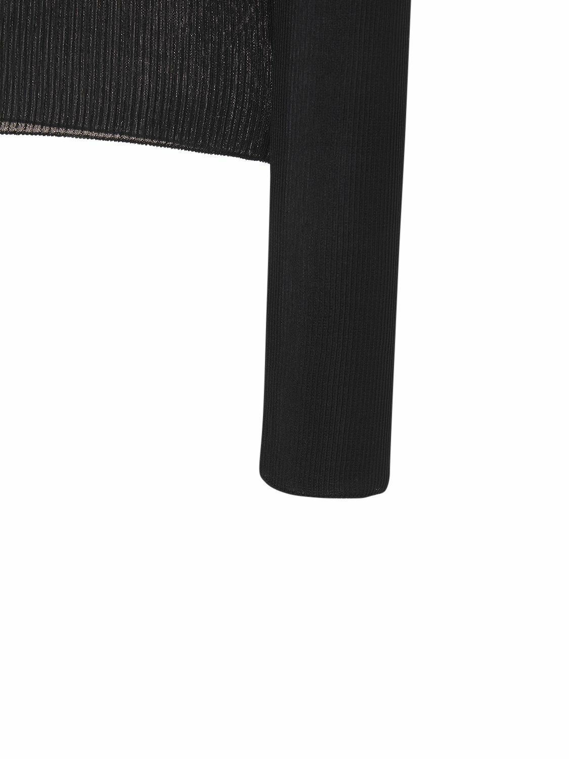 SAINT LAURENT - Silk Knit Top