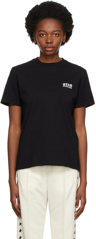 Photo: Golden Goose Black Star Logo T-Shirt
