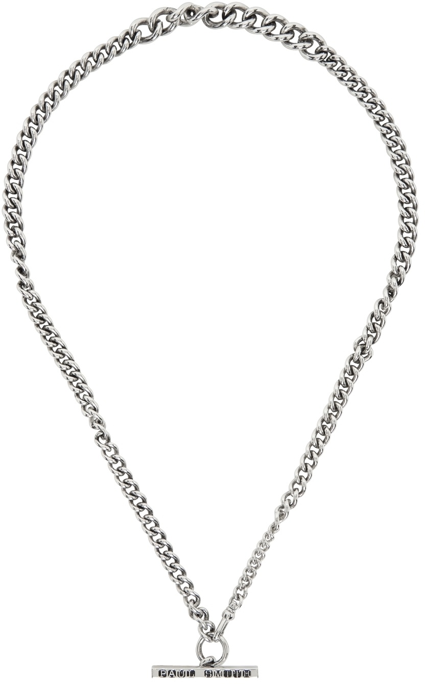 Paul Smith　SHAPED DESIGN SILVER NECKLACE