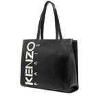 Kenzo Leather Logo Shopper