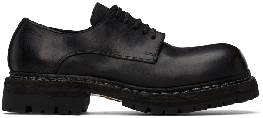Guidi Black GR02V Derbys