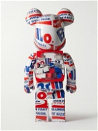 BE@RBRICK - Andy Warhol Brillo 1000% Printed PVC Figurine