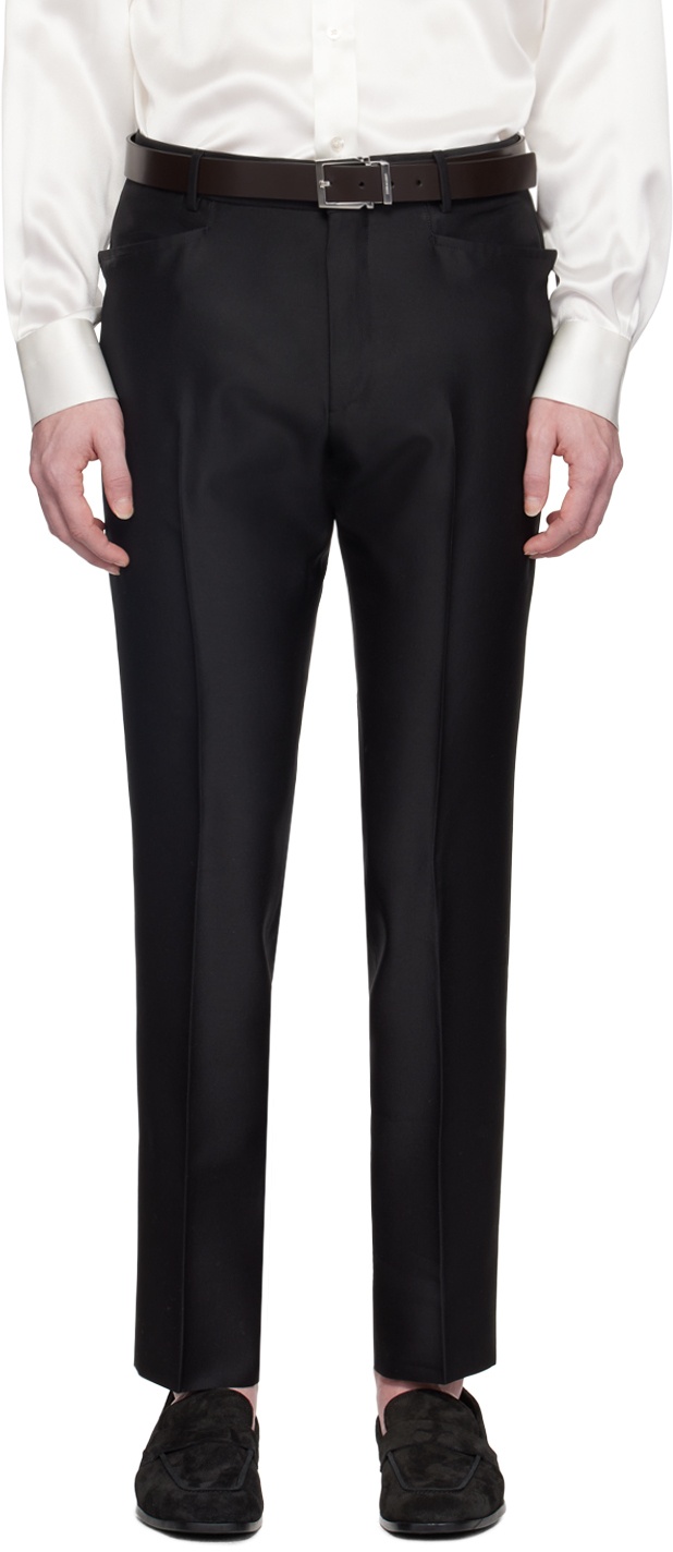 Photo: TOM FORD Black Atticus Trousers