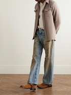 God's True Cashmere - Waffle-Knit Cashmere Shirt - Brown