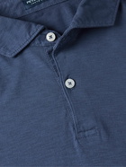 Peter Millar - Journeyman Pima Cotton-Jersey Polo Shirt - Blue