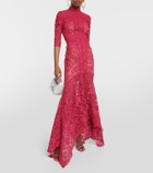 Costarellos Kalissa guipure lace gown