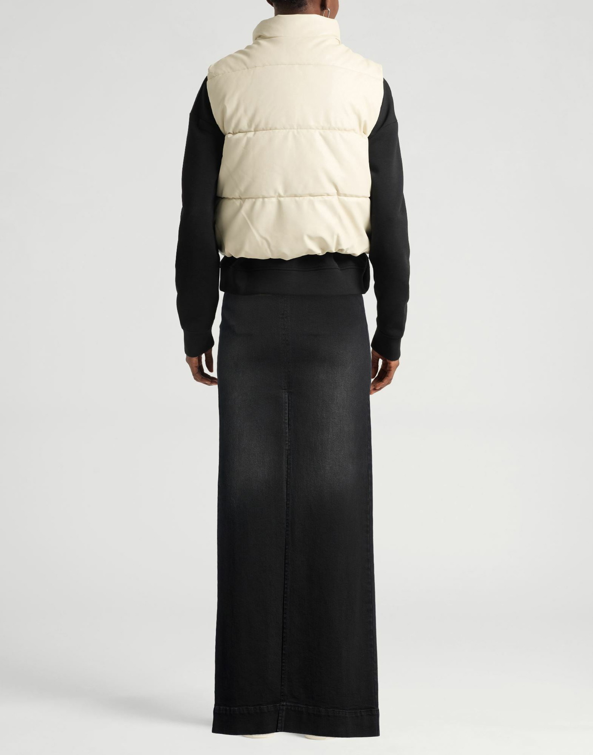 Versace Jeans Couture Womens Denim skirt in Black