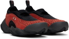 Oakley Factory Team Red & Black Flesh Sandals