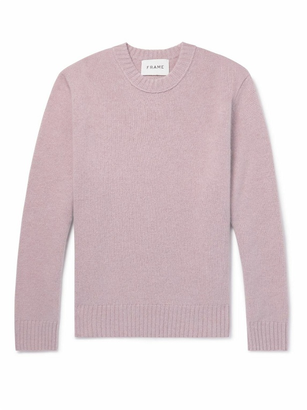 Photo: FRAME - Cashmere Sweater - Pink
