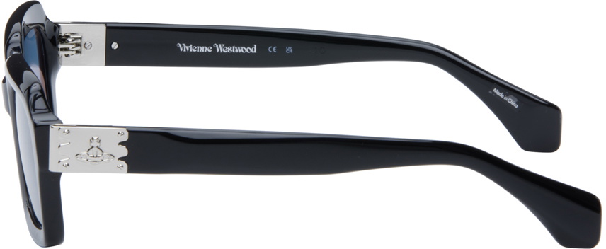 Vivienne Westwood Black Small Square Sunglasses Vivienne Westwood