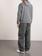 C.P. Company - Straight-Leg Logo-Appliquéd Cotton Reps Cargo Trousers - Gray