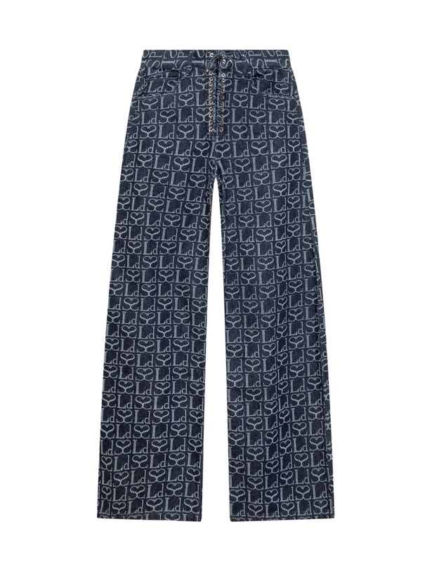 Photo: Ludovic de Saint Sernin Laceup Jeans