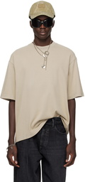 Acne Studios Khaki Crewneck T-Shirt