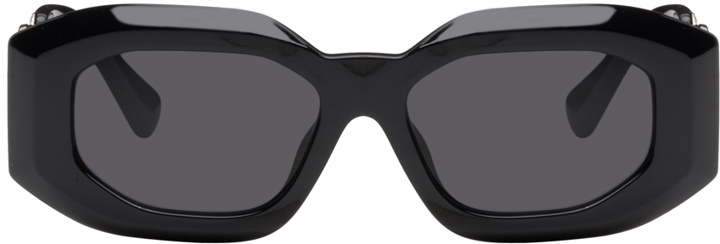 Photo: Versace Black Maxi Medusa Biggie Sunglasses