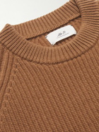 Mr P. - Ribbed Wool Sweater - Brown