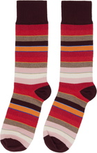 Paul Smith Three-Pack Multicolor Stripe Socks