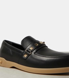 Valentino Garavani Leisure Flows leather loafers