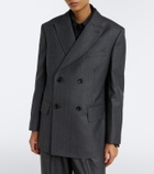 Junya Watanabe Double-breasted wool blazer