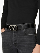 VALENTINO GARAVANI - Vlogo Signature Leather Belt