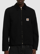 CARHARTT WIP Detroit Cotton Canvas Zip Jacket