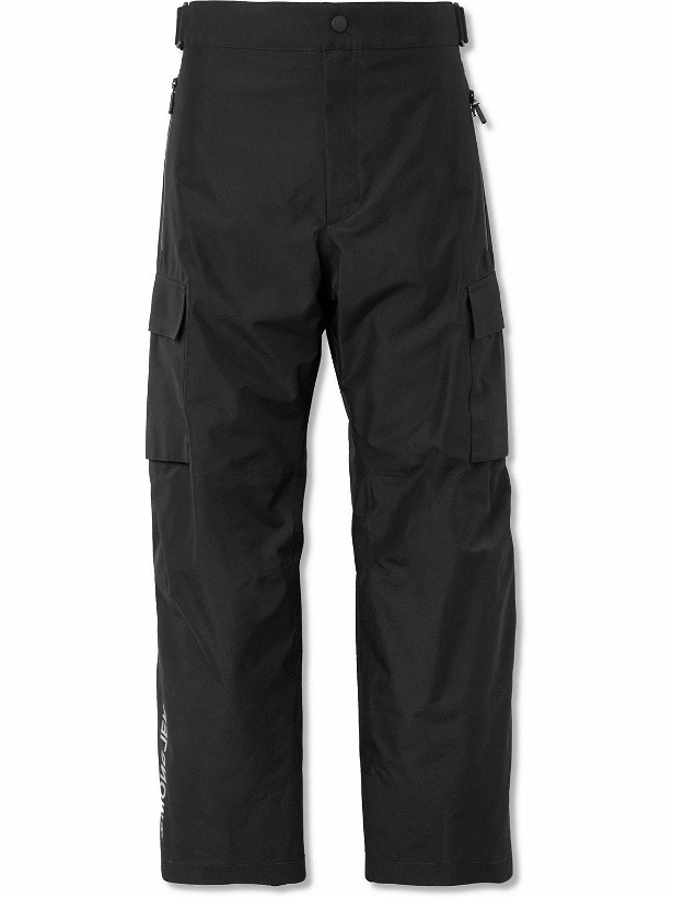 Photo: Moncler Grenoble - Straight-Leg Logo-Print Ski Pants - Black