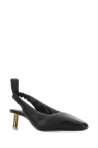 BOYY Black Nappa Leather Puffy Pumps