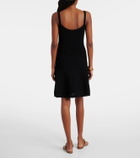 Gucci Waffle-knit cotton-blend minidress