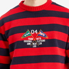 Patta Men's Stripe Flag Knit Jumper in Multi