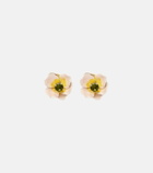 Simone Rocha Blooming Poppy embellished earrings