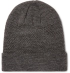 Pop Trading Company - Mélange Knitted Beanie - Gray