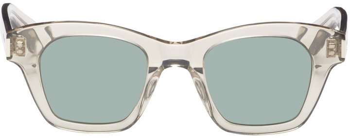 Photo: Saint Laurent Beige SL 592 Sunglasses