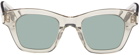 Saint Laurent Beige SL 592 Sunglasses