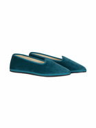 MC2 Saint Barth Woman Velvet Slipper Loafers | My Chalom Special Edition