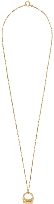 Photo: A.P.C. Suzanne Koller Edition Gold Ring Pendant Necklace