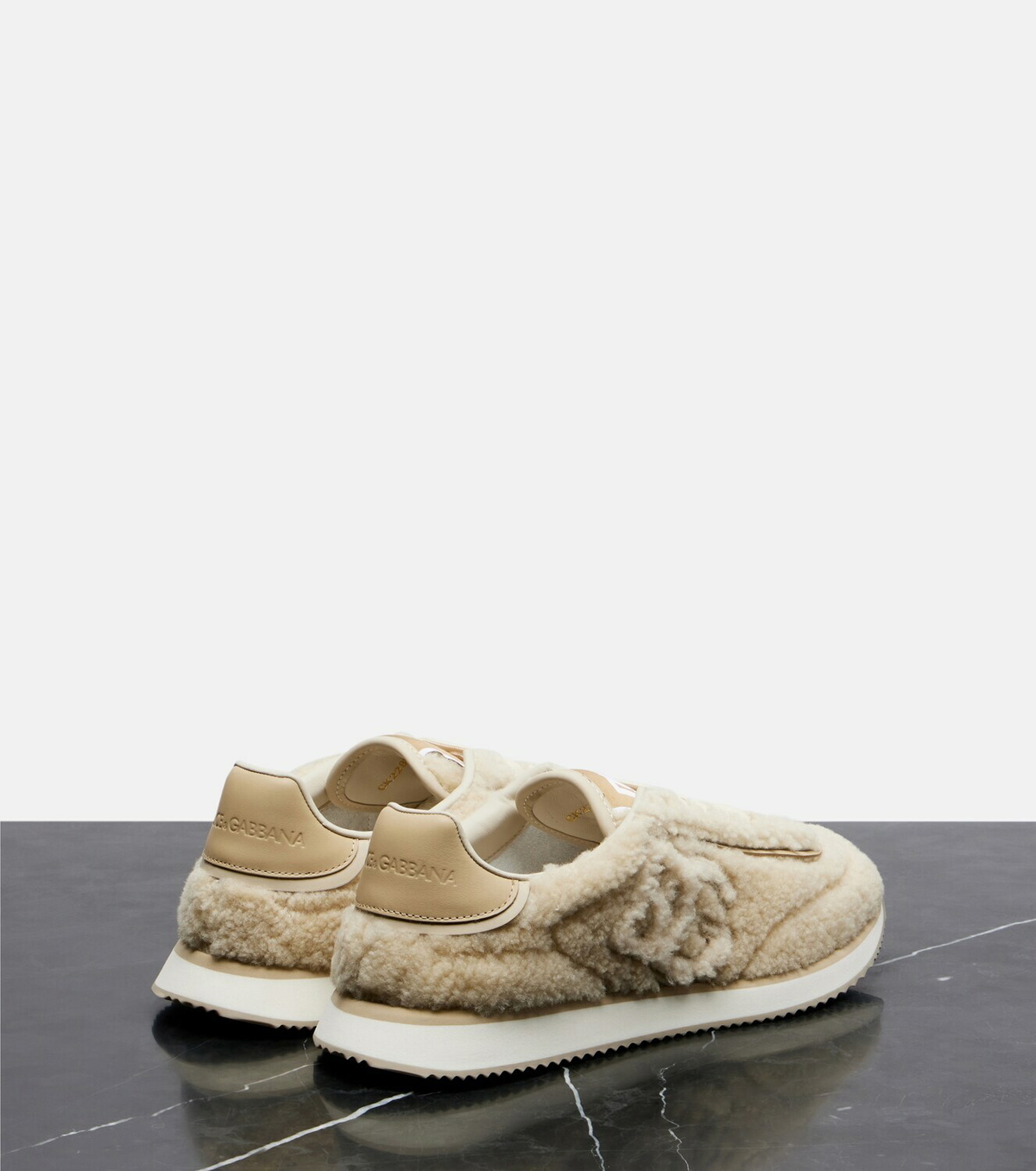 Dolce&Gabbana DG Cushion shearling sneakers