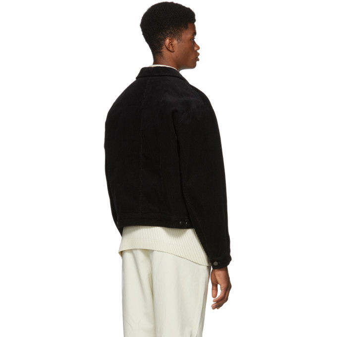 Lemaire Black Corduroy Jacket Lemaire